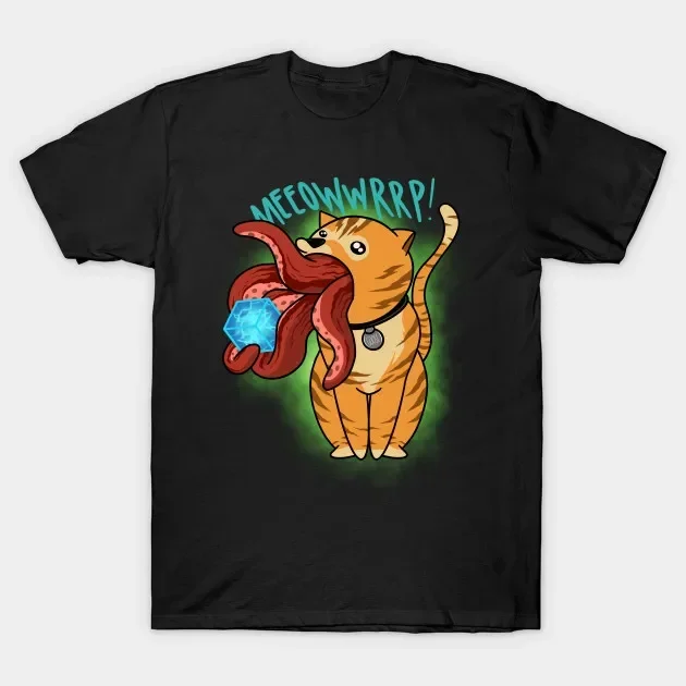 

Meowrp Goose The Cat T-Shirt 100% Cotton O-Neck Summer Short Sleeve Casual Mens T-shirt Size S-3XL
