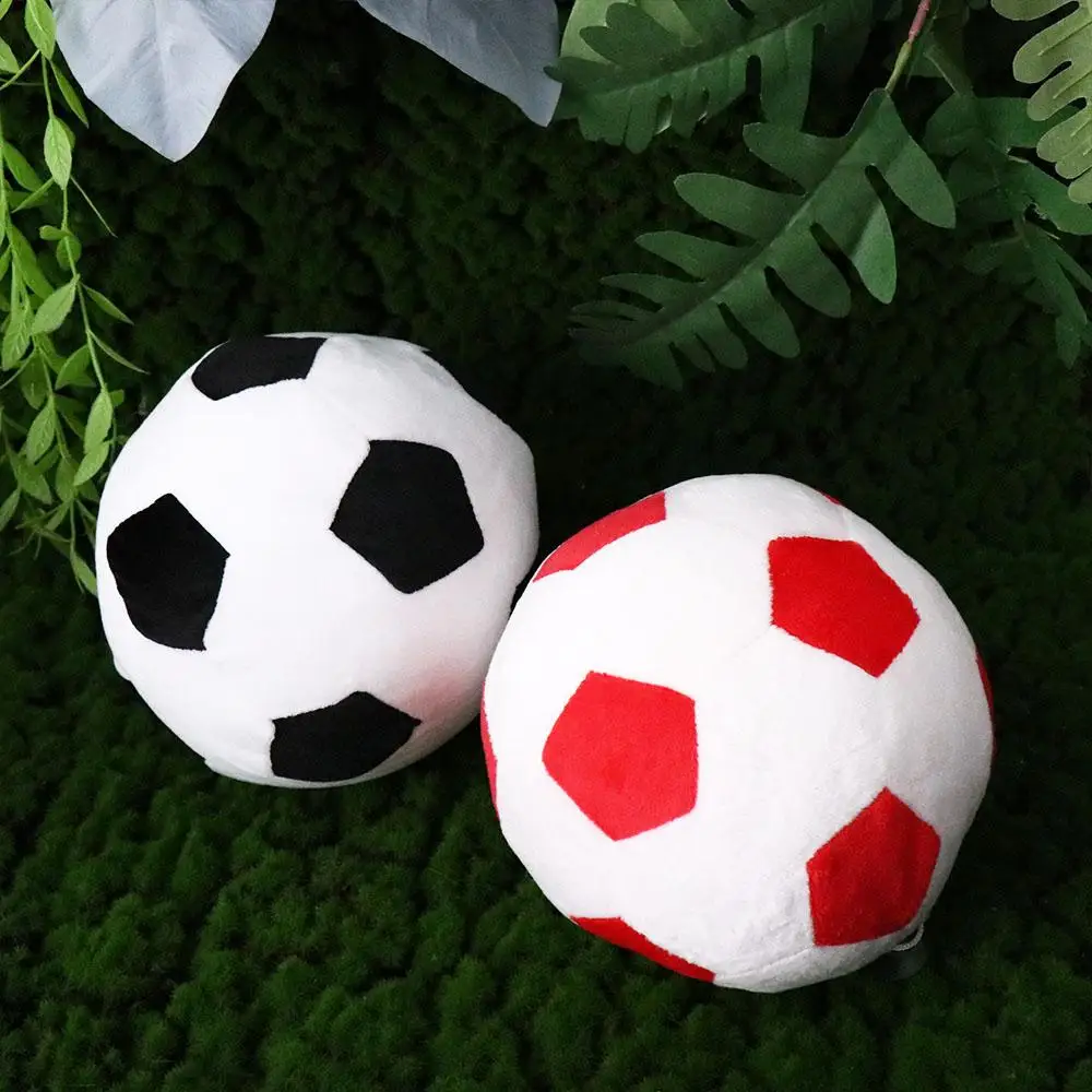 Throw Pillow Nap Pillow Soft Birthday Gift Soccer Ball Plush Toy Simulation Ball Plush Toys Football Stuffed Toys Sofa Cushion