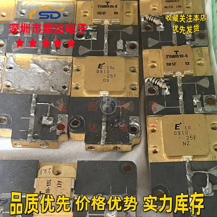 

FLM0910-25F TIM0910-8 High frequency transistor RF power transistor module capacitor resistor, primary source