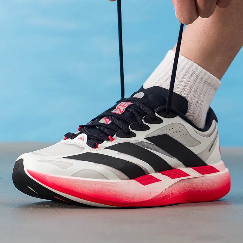 Adidas Men's Shoes Original Lightweight Road Running Shoes Breathable Fitness Training Cushioning Outdoor Tennis Shoes Sports Shoes La6936-8