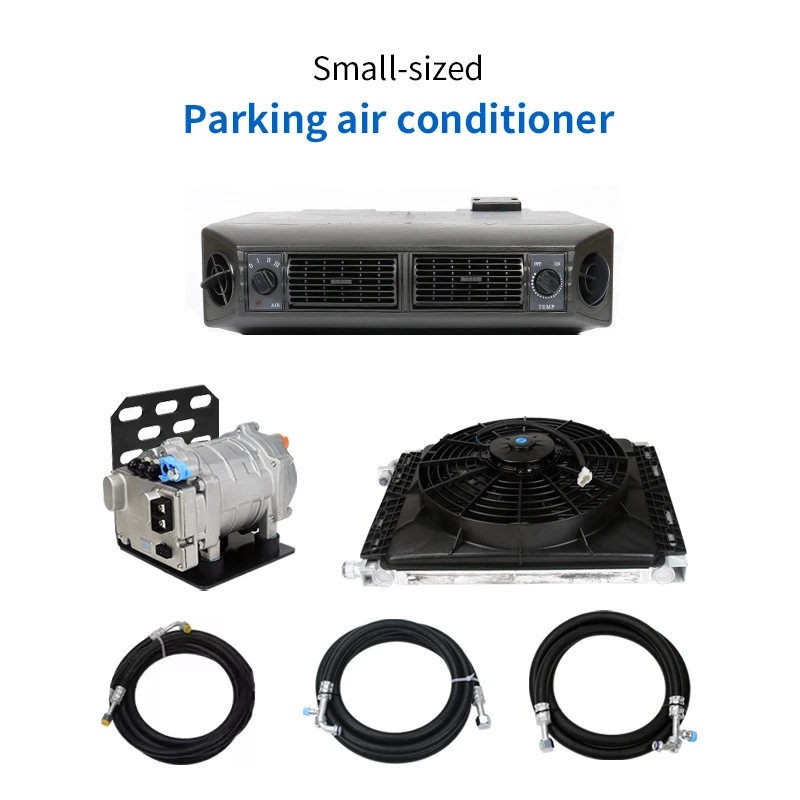 

Parking Air Conditioning Kit, Universal For Refrigeration Modification Of Trucks, Agricultural Vehicles, And Excavators