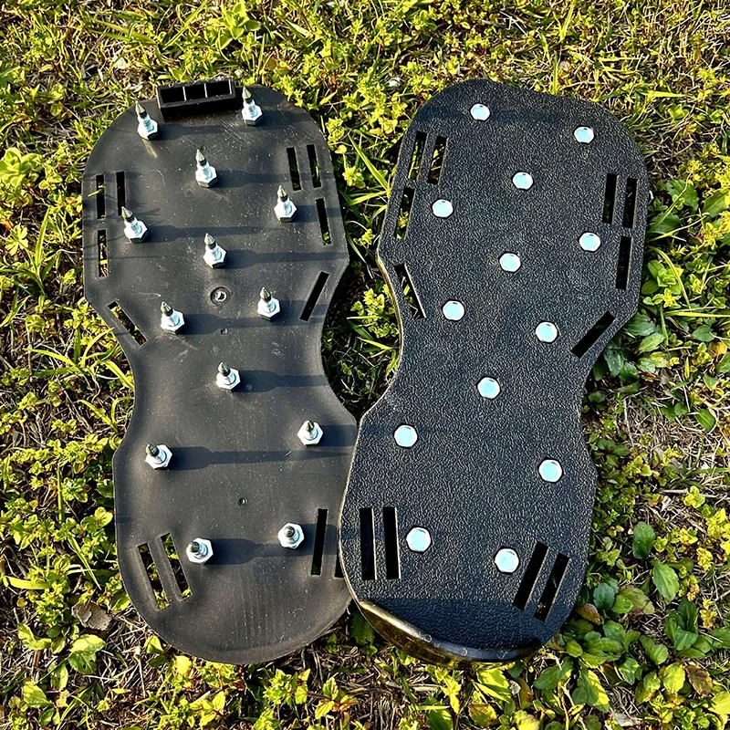 with-5cm-nails-lawn-spiked-shoes-for-soil-aeration-cement-leveling-spring-telescopic-oxygenating-garden-shoes