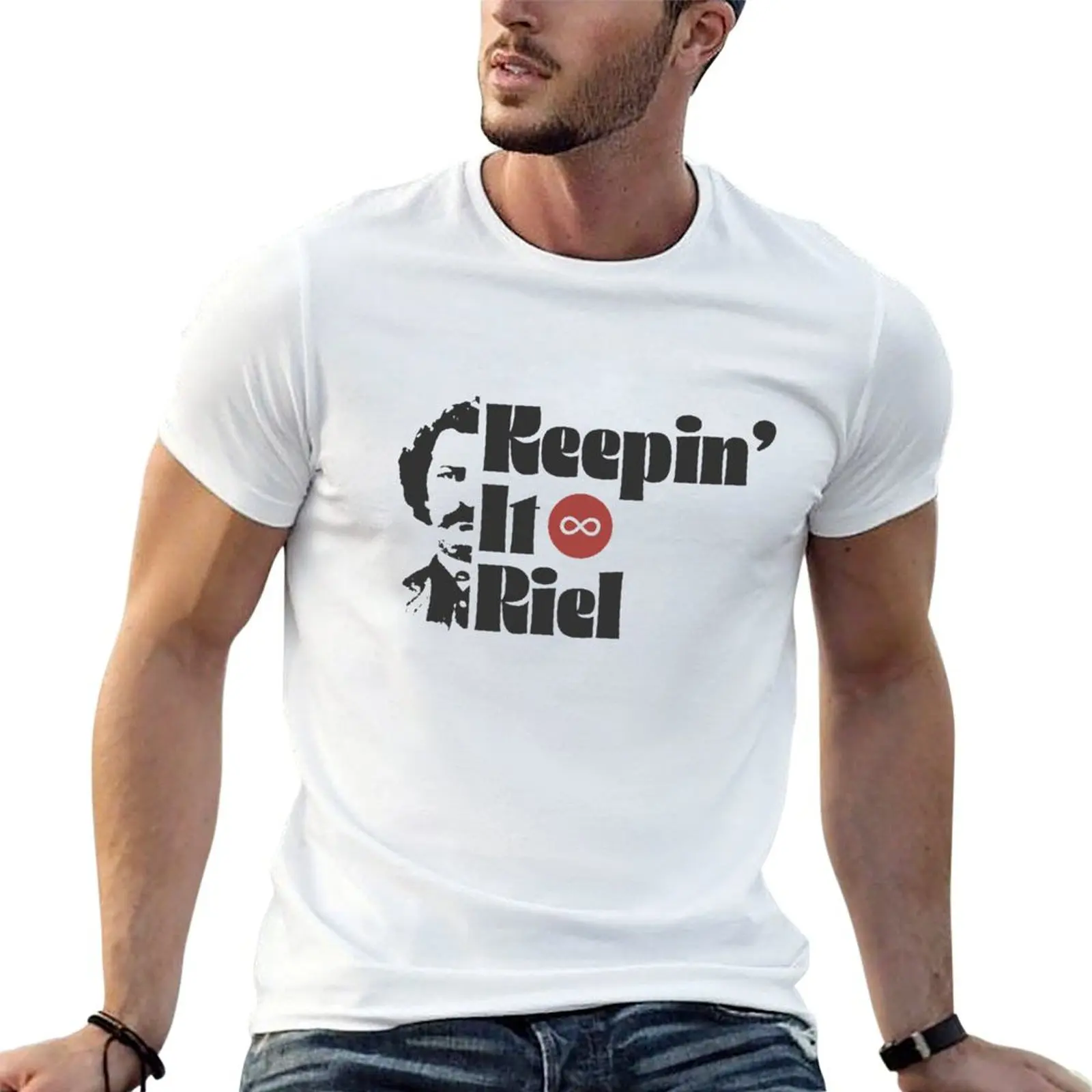 Keepin It Riel T-Shirt Work Style Casual T-Shirt