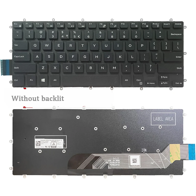 New ORIGINAL Laptop Keyboard For DELL Inspiron 13-7368 7370 7373 7378 7380 3480 Latitude 3490 E3490 3480 L3490 P89G