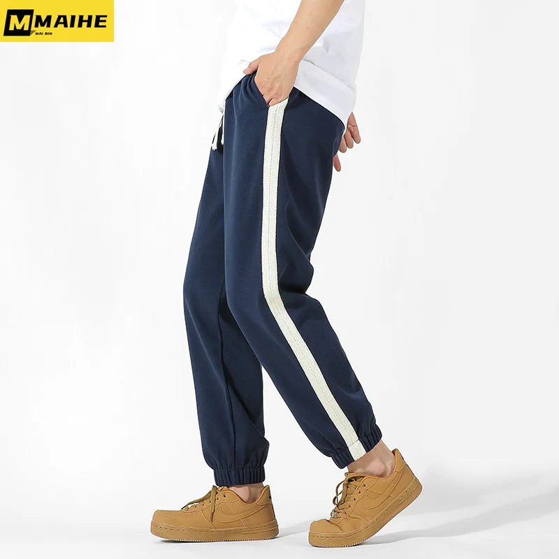 2024 Japanese Sports Pants Men's Autumn Gym Loose-fit Waist Pants Men's Hip-hop Street Wear Casual Comfortable Pants Jogger Men