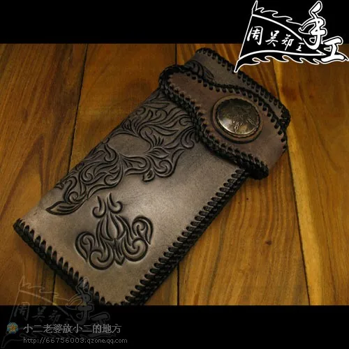 Personalized Skull Hand-work unique leather working tools carving punches stamp craft with leather carving tools