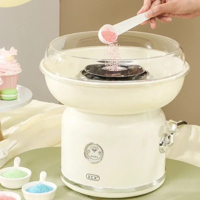 Cotton Candy Making Machines Children's Household Mini Fancy 220V Cotton Candy Making Machines Commercial Full-Automatic Stall