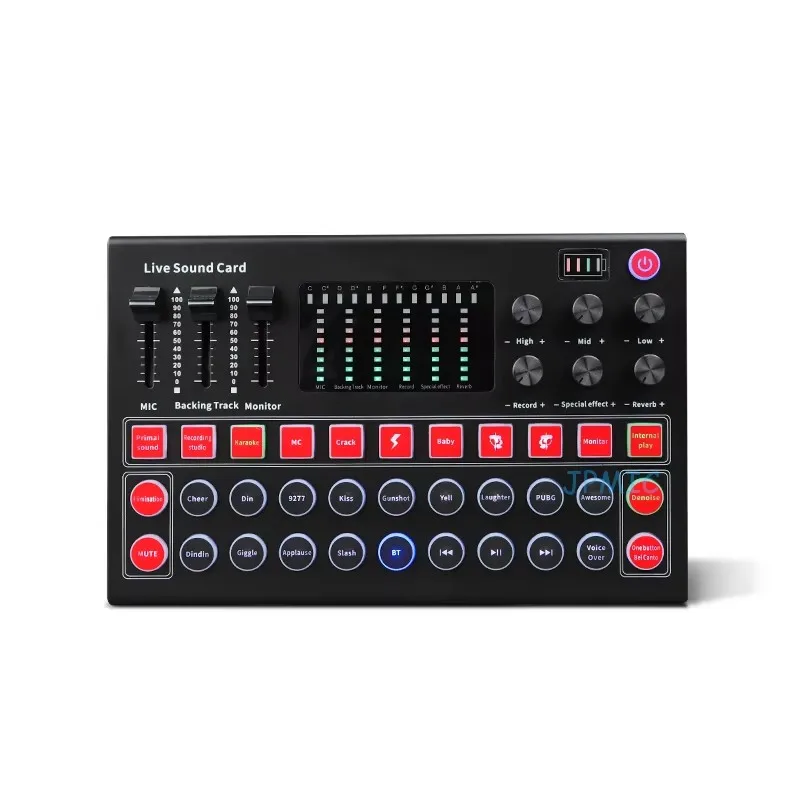 Mobile Phone Singing Special Live Broadcasting Equipment Full Set of Desktop Computer General Professional Microphone