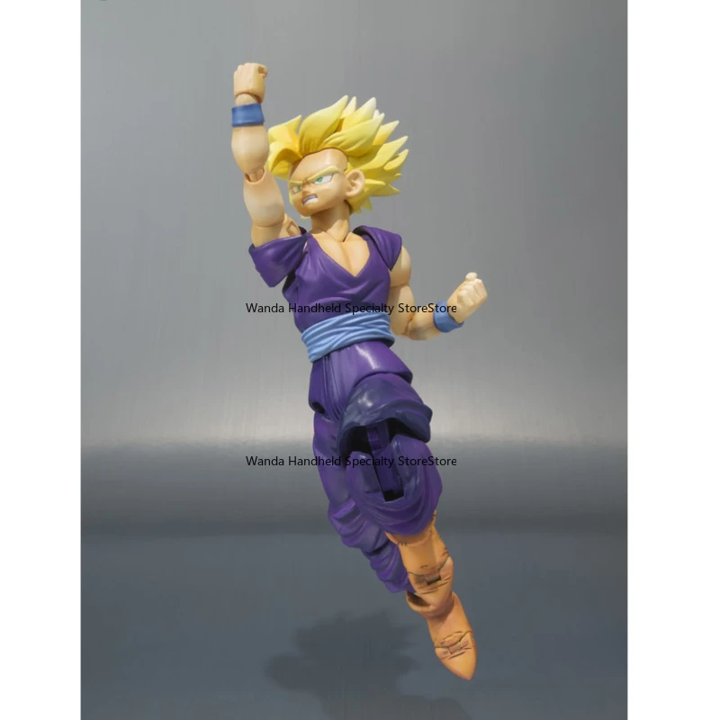 متوفر في المخزون مجموعة شخصيات Bandal Dragon Ball Super Saiyan Sun Wufan من ألعاب الهاتف المحمول نموذج شخصيات الرسوم المتحركة لعيد الميلاد