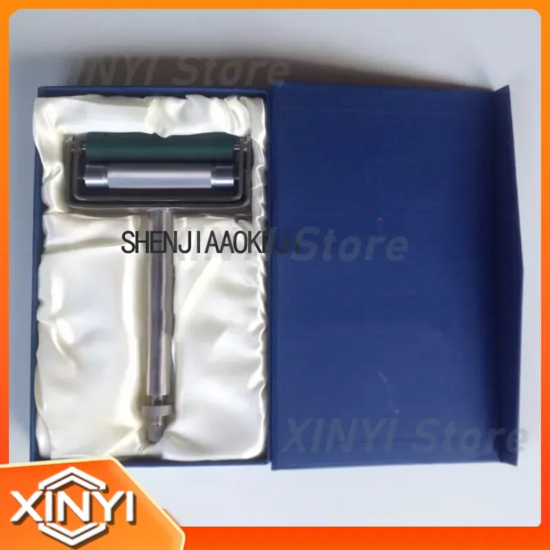 1PC Hand-Painted Color Wheel Proofing Ink Printing Tester for Color Instrument Exhibition Rubber Roller Line Coater for
