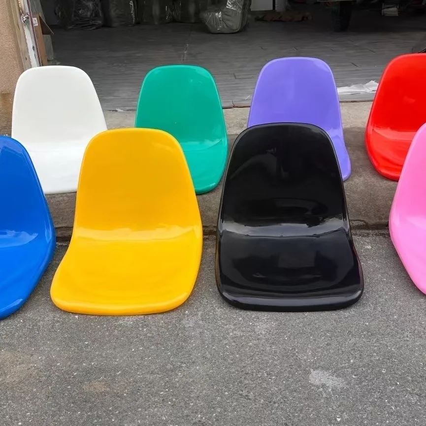 Plastic, basketball court rest, even row chairs, shopping mall waiting, outdoor rest chairs