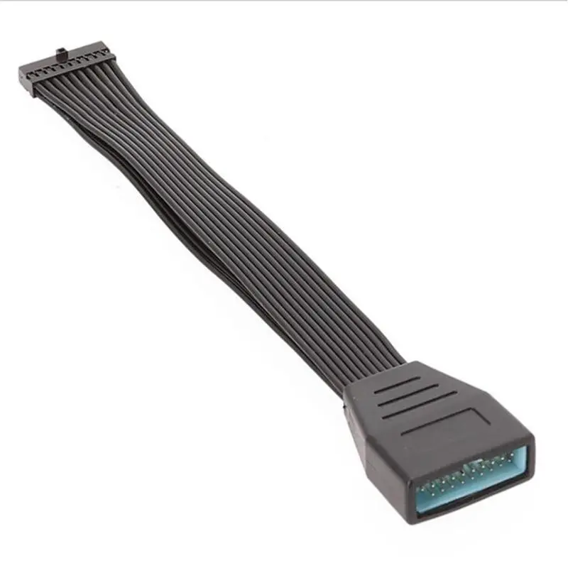 4Pcs Small Mini USB 3.0 19/20Pin Internal Extension Header Adapter Cable USB 20Pin Extension Cable For Motherboard 15Cm