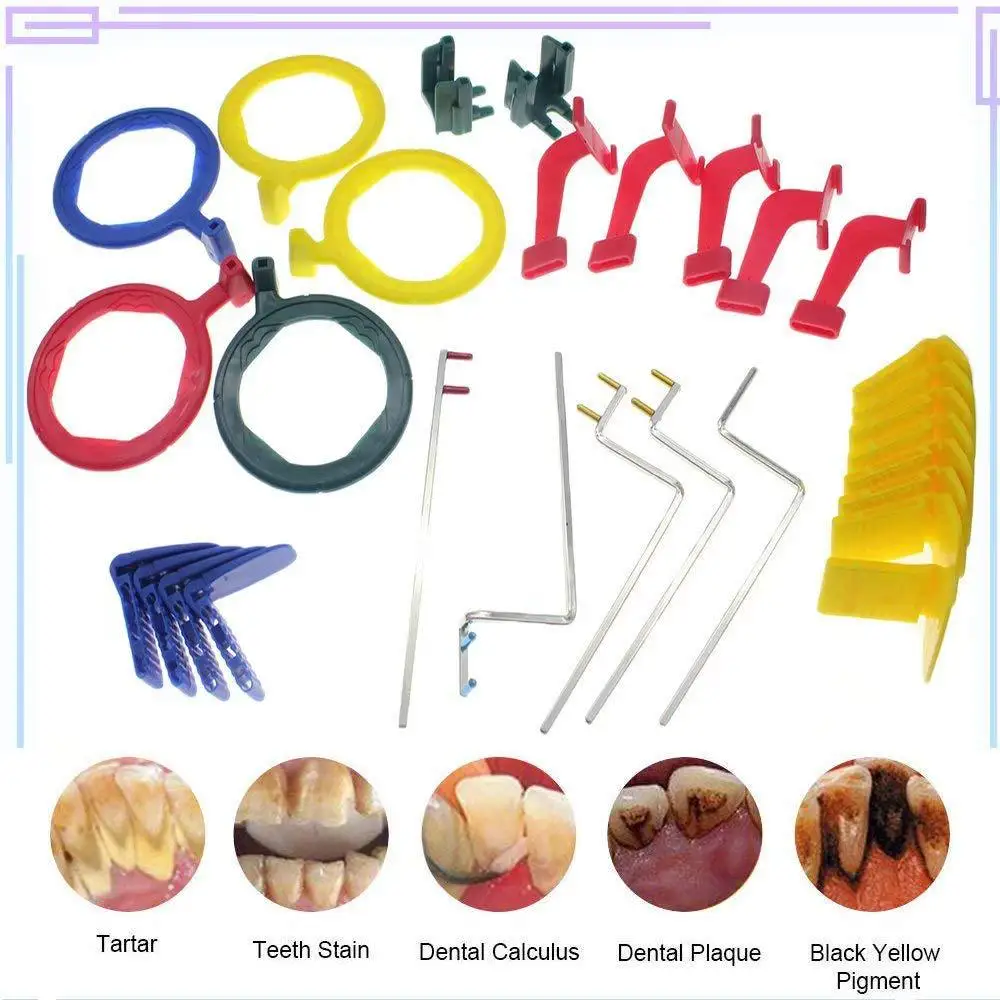 JNSUR Dental-Röntgenfilm-Positionierer, Paralleler Radiographie-Filmhalter für Intraorale Dentalradiographie, Klinikbedarf, Zahnmedizin – Detail 11