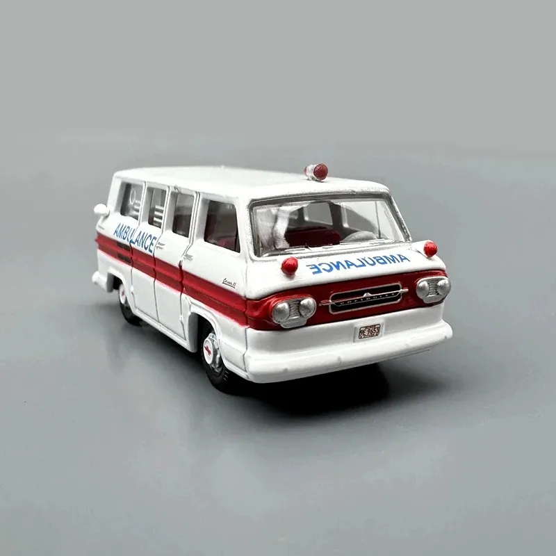 

OXFORD Diecast 1: 87 Scale Covell Ambulance 1961 Vintage Alloy Car Model Collection Display Toy Gift Souvenirs