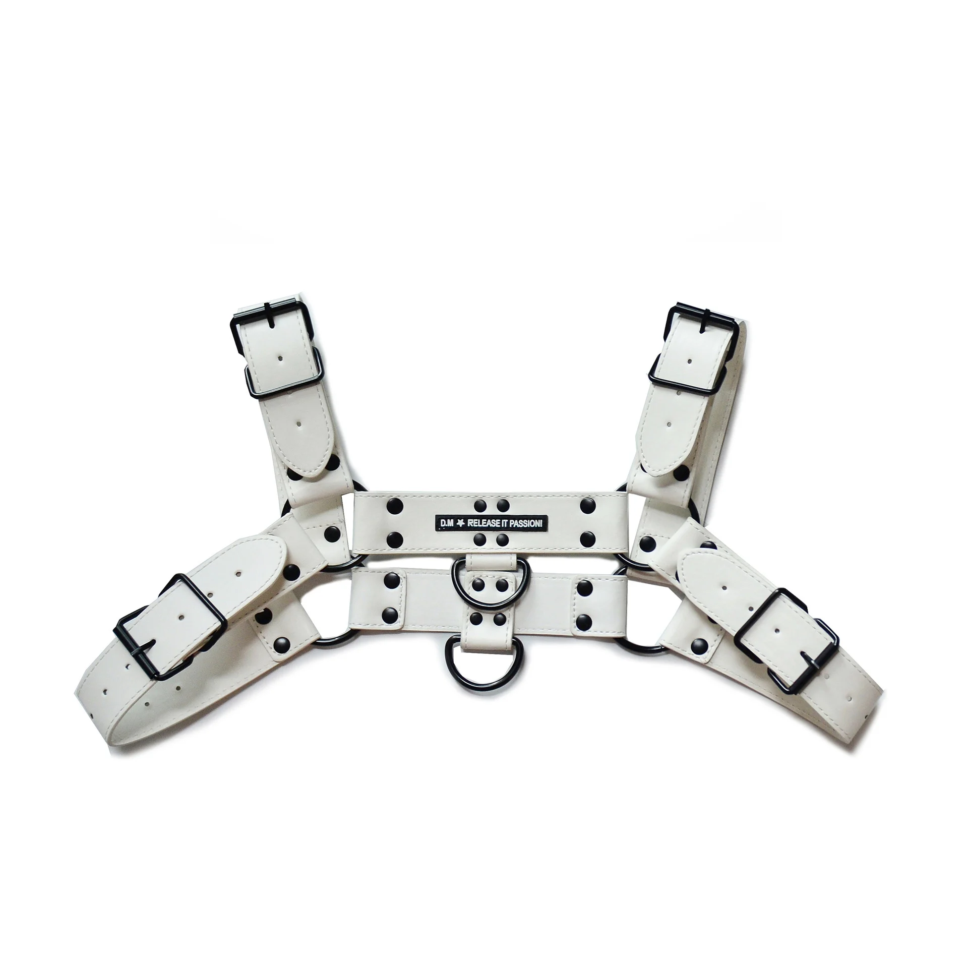 Spallacci da uomo in pelle PU Sexy puntelli erotici decorativi muscolo Performance maschile Stage con biancheria intima Gay Top spalla cintura