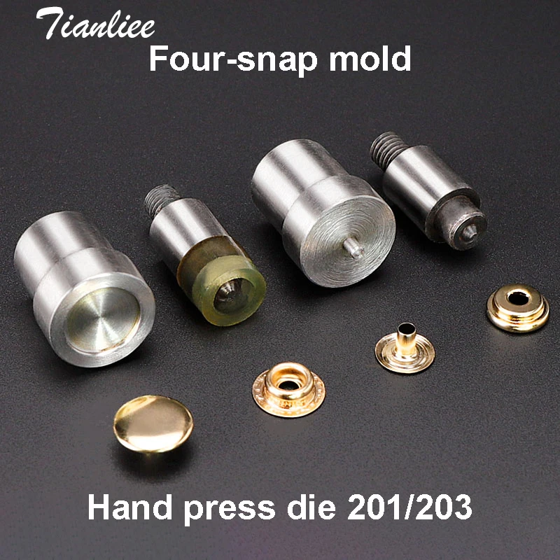 

Colored Metal Snaps Metal Buttons Rivet Die Hand Buttonhole Press Button Machine Accessories Automatic Eyelet Snaps For Clothes