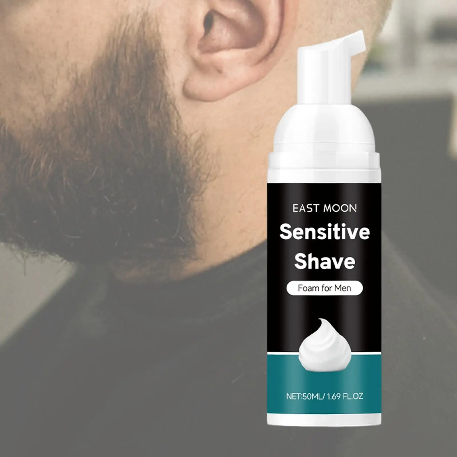Skin Shaving Foam Shaving Mousse Gentle Care Shaver Soap for Men Face Barber Styling Needs view 5