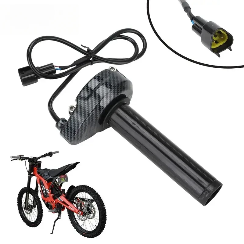 

Suitable for Surron X/S Lightbee motorcycle acceleration carbon fiber color throttle and steering handle accessories
