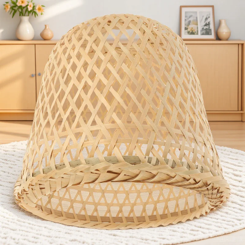 

Bamboo Hanging Lamp Shade Vintage Design Soft Light Cover for Ceiling Pendant Lamp Decorative Light Covers Bedroom Lampshade