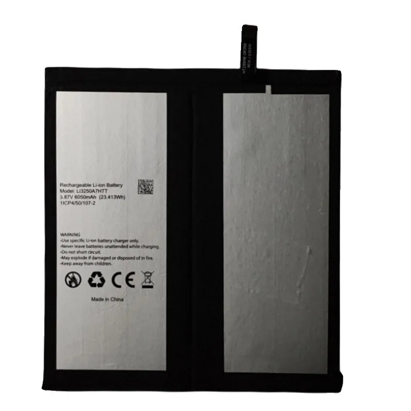 New Li3250A7HTT 6050mAh 3.87V Battery For Tab 60 DK058 Mobile Phone