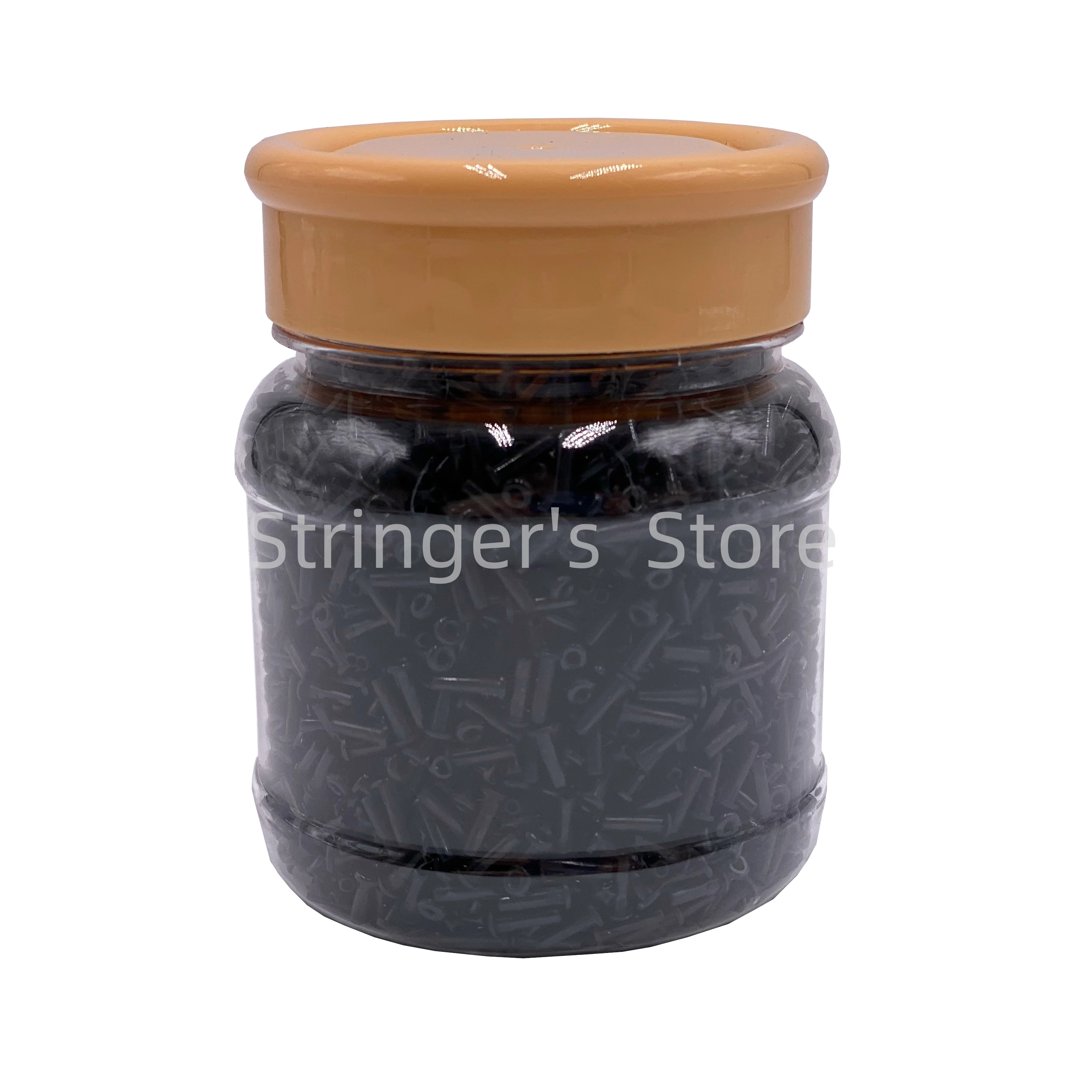 

Badminton Racket Single & Double Hole Grommets / Eyelets - Thicker Cap Black Bottle