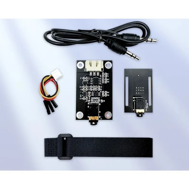 Dry Electrode Electromuscular Sensor EMG Single Guide, Analog Signal Acquisition Module, Smart Wearable Open Source Kit