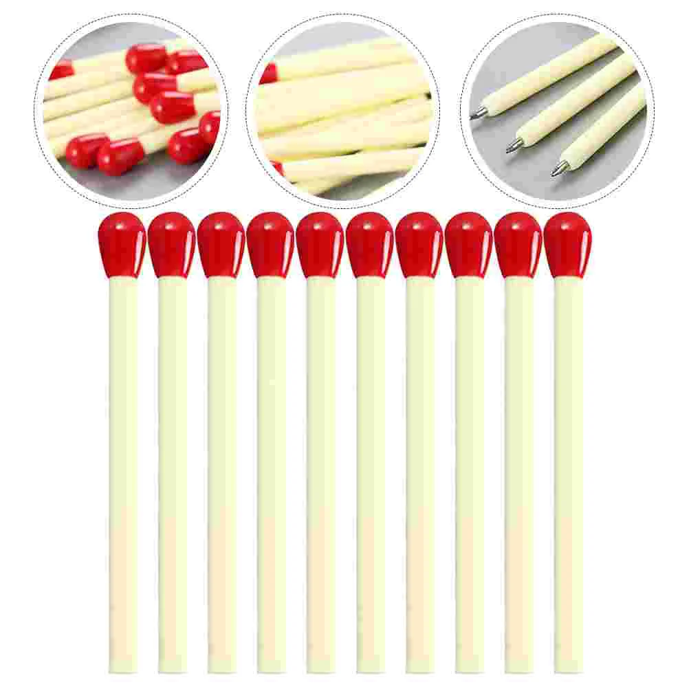 40 Pcs Match Ballpoint Pen Pens Ball-pointed Adorable Writing Cute Modeling Small Plastic Child Pupils Student