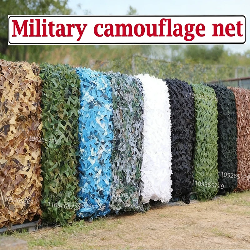 Red de camuflaje para jardín, playa, bosque, sombrilla para coche, red de camuflaje militar, red de camuflaje para caza