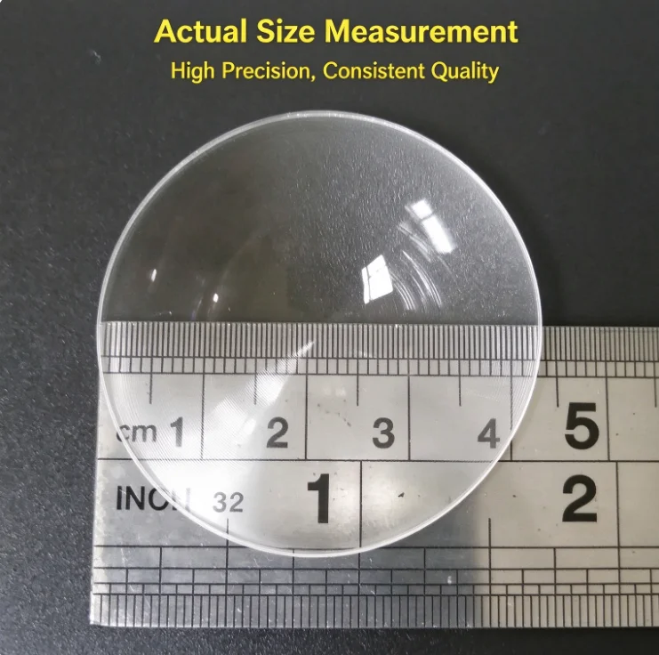 Fresnel Lens D42mm Focal for Led Lenses Spotlight Magnifier DIY Projector Optics Optical Len Projection Imaging Customizable
