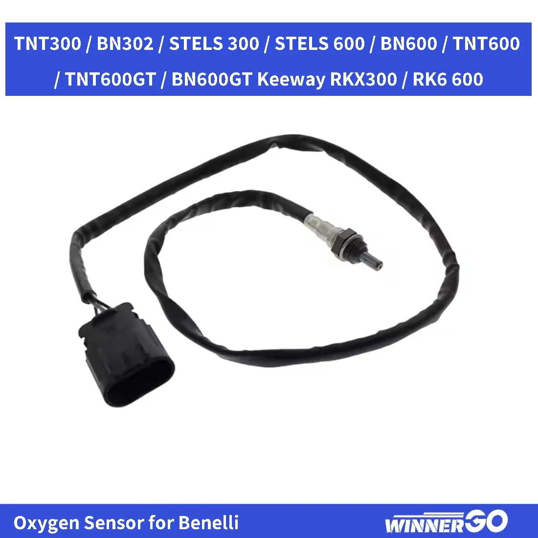 Motorcycle Oxygen Sensor for Benelli TNT300 / BN302 STELS 300 STELS 600 BN600 TNT600 TNT600GT  BN600GT Keeway RKX300 RK6 600