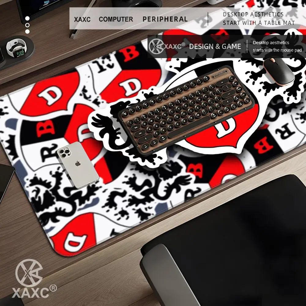 RBD Soy R-Rebelde Red Tie Mouse Pad Large Keyboard Mouse Desk Pad Non-slip Rubber Gaming Mouse Pad Laptop Mouse Carpet XAXC