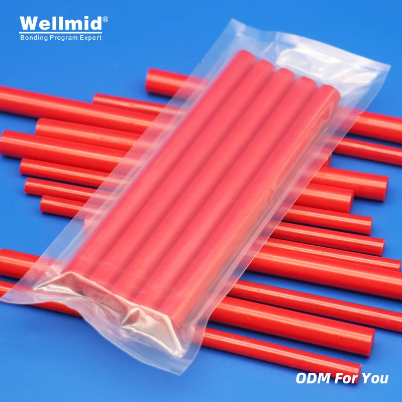 7 11 Red Hot Melt Glue High Performance EVA Stick DIY Artworks Decorations Toys bonding colored drawing or stereoscopic drawings