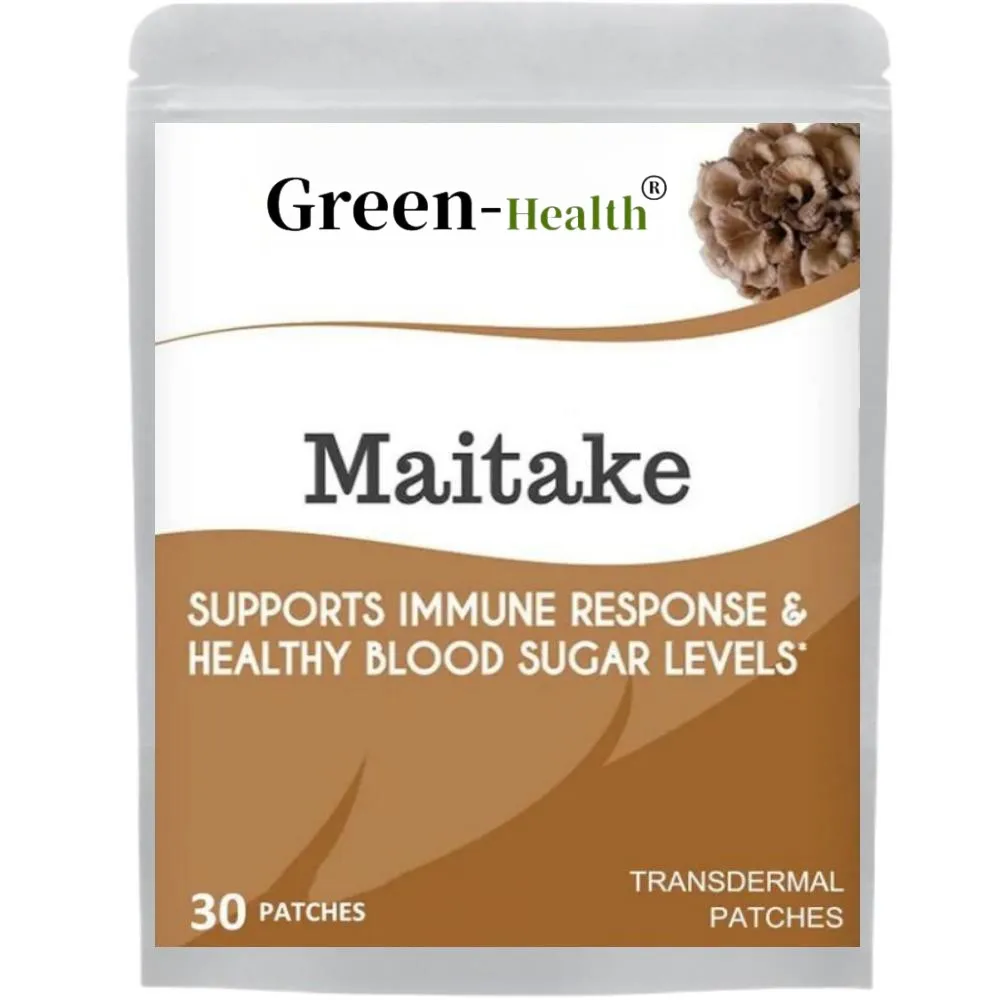 

30 Patches Maitake Mushroom Transdermal Patches for Immune System Support, Stress Relief, Build Energy, Strength Booster