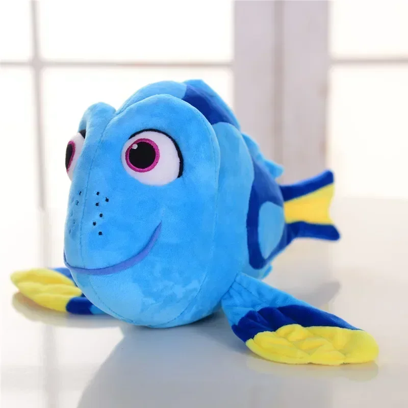 Disney dos desenhos animados encontrar nemo dory dolly brinquedo de pelúcia kawaii boneca decoração do quarto palhaço peixe boneca de pelúcia crianças presente aniversário