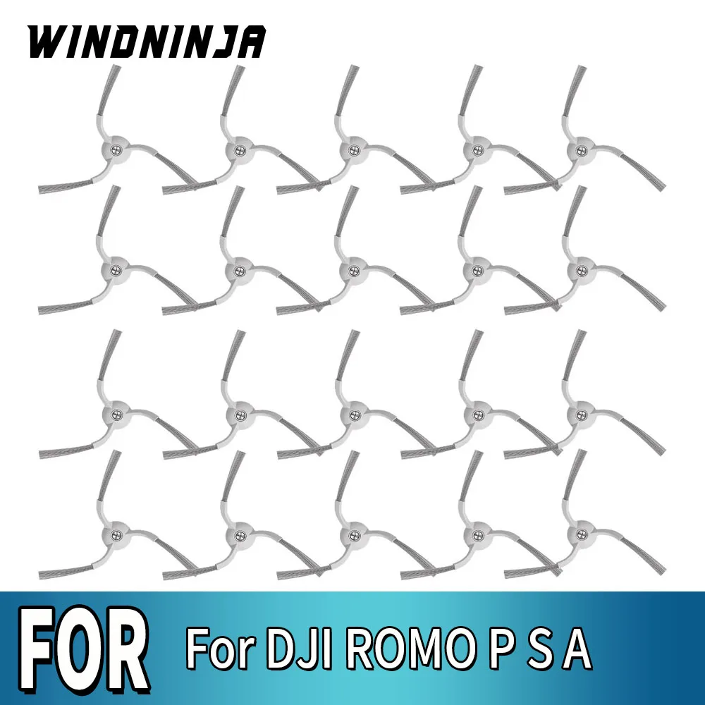 

Сменная боковая щетка для пылесосов DJI, ROMO, P, S, A, запасная часть, аксессуар для уборки, щетка для очистки краев