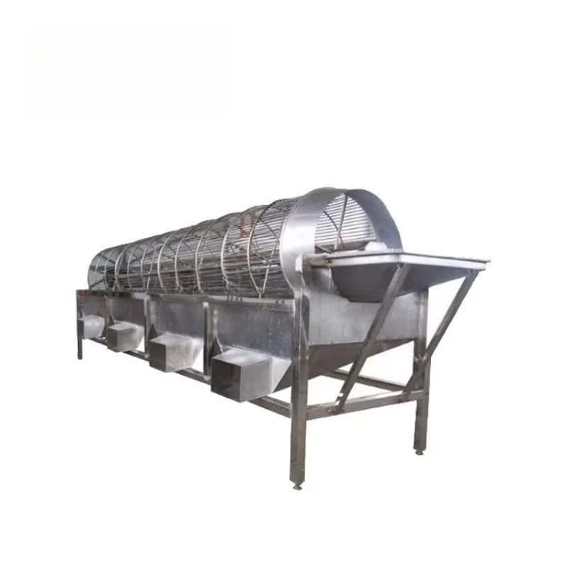 Factory Price Industrial Automatic Rotary Drum Grader for Fruit Processing Plant Sorting Vegetables & Fruits Walley