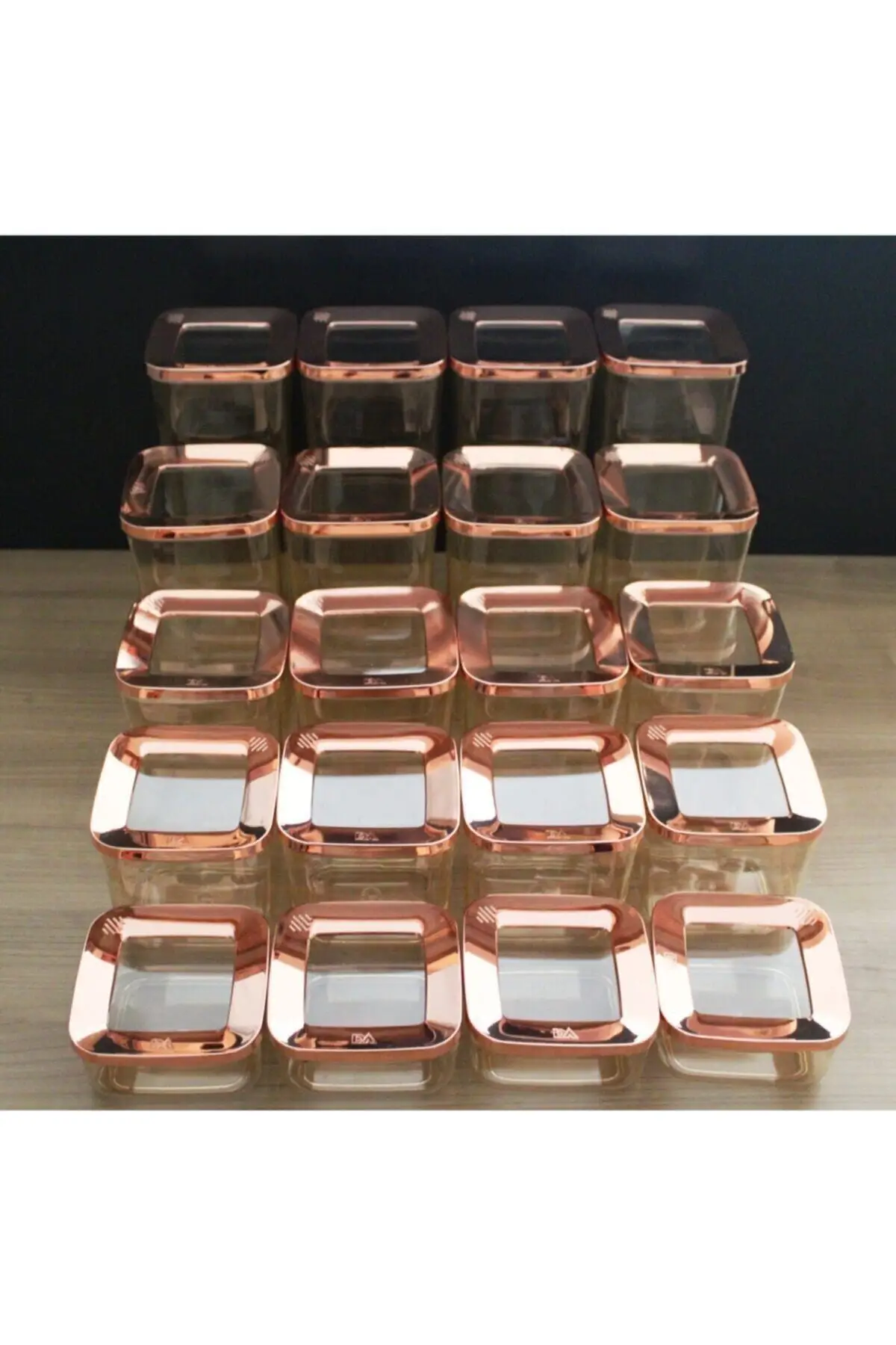 DOLBOVI square storage container 20 Li Set copper