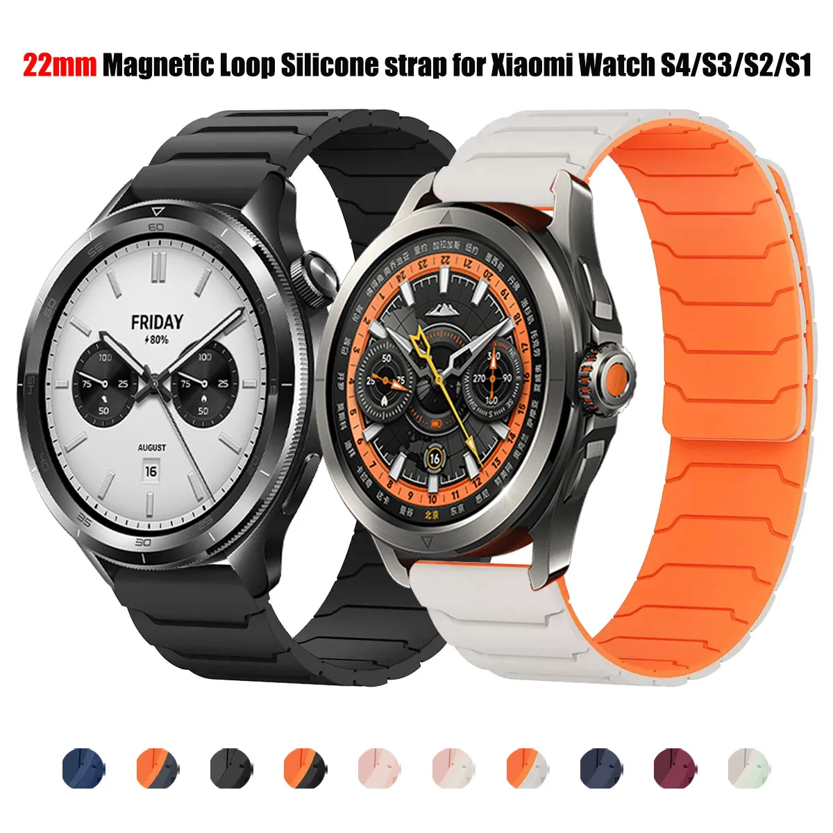 22Mm Magnetic Strap… - image