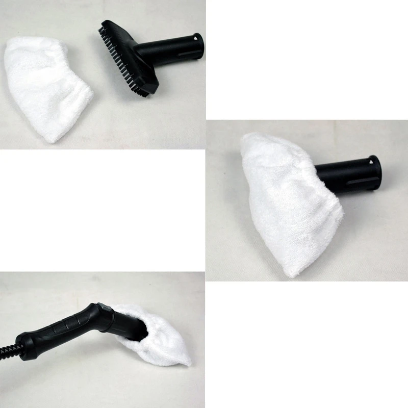 Handheld Steamer Cloth Cover White Replacement Parts 20X9cm Suitable For Karcher Karcher SC1 SC2 SC3 SC4 SC5 SV7