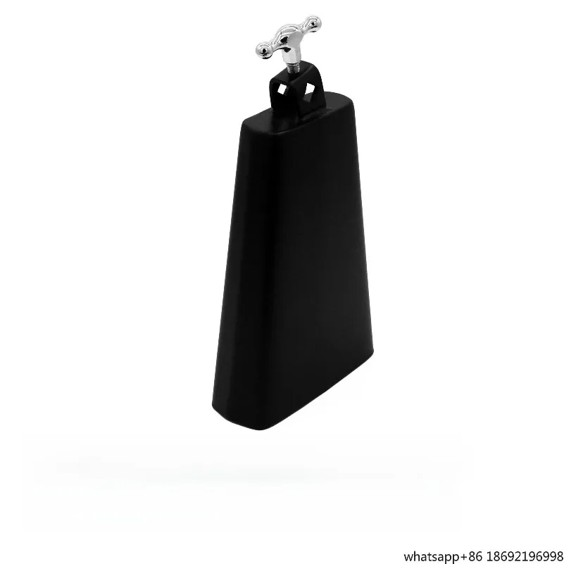 Metal Cowbell, Latin Percussion Cowbell 5 Inches + High-quality 5A Drum Stick