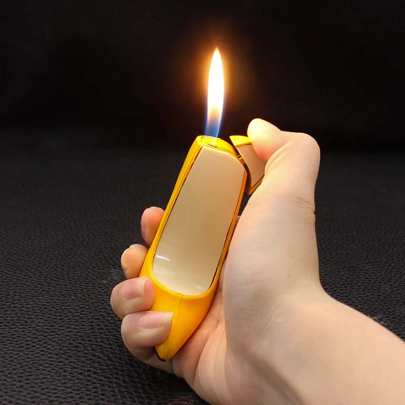 

HOT Creative Personalized Product Cute High Heels Style Lighter Open Flame Butane Windproof Lighter Smoking Tools Girl Gift