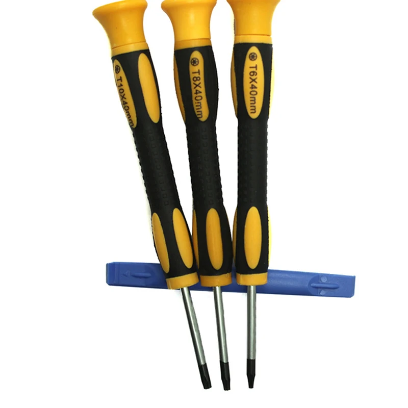 1 Set Highquality T6 T8H T10H Screwdriver Tool Kit With Prying Tool And Cleaning Brush Repair PS3 PS4 Controller