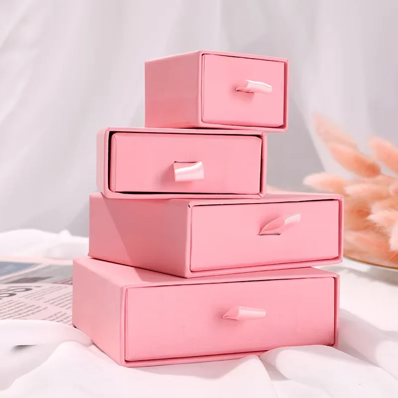 personalized-logo-pink-jewelry-drawer-cardboard-boxes-ring-earring-stud-necklace-pendant-brooch-bracelet-packaging-gift-bag