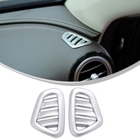For Mercedes Benz E Class W213 E200 E220 E260 E300 2016-2021 ABS Car Dashboard Side Air Conditioning Outlet Vent Cover Trim