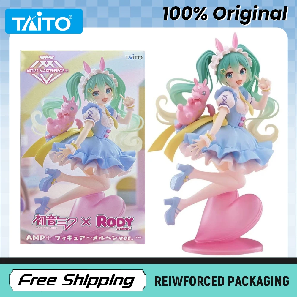 在庫あり-taito-アーティストマスターピース-初音ミク×ロディ-おとぎ話アニメフィギュアモデル-オリジナルおもちゃ-装飾品-ギフト-コレクション