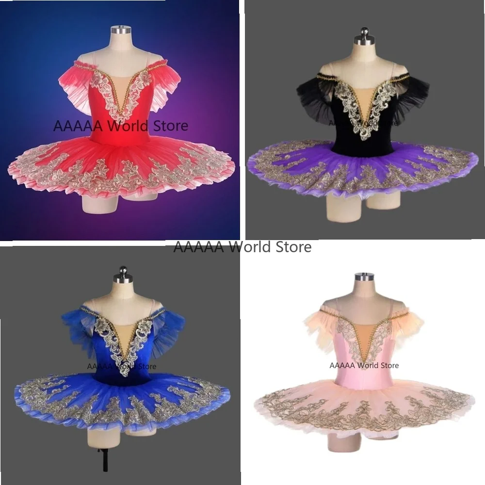 

Костюм для косплея: балетное платье-пачка для девочек, детский танцевальный костюм принцессы, леотард для сценических выступлений и вечеринок