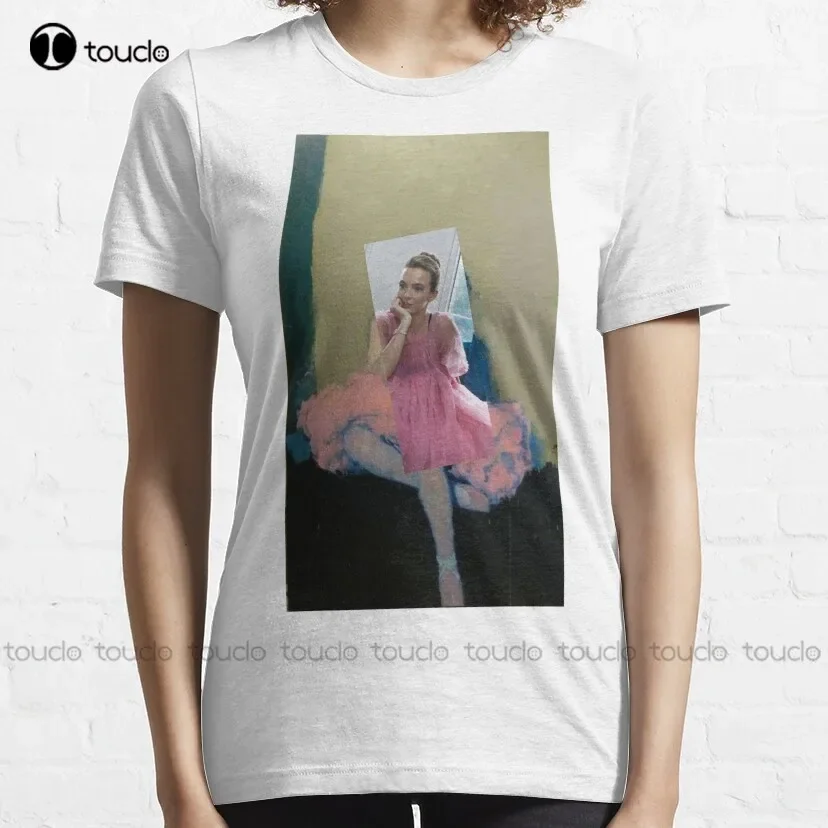 Ballerina Villanelle Killing Eve, Sorry Baby Classic T-Shirt Mens Golf Shirts Cotton Outdoor Simple Vintag Casual Tee Shirts New