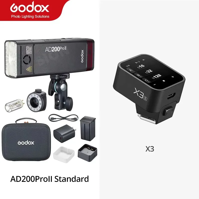 Godox-ポケットカメラフラッシュ,x1t,nikon,canon,sony,fuji,olympus