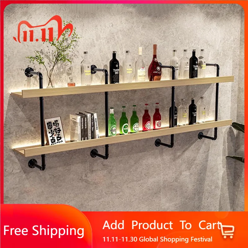 

Display Bartender Bar Cabinet Wine Rack Shelf Metal Bar Cabinet Wine Rack Restaurant Standing Botellero Vino Drinks Furnitures
