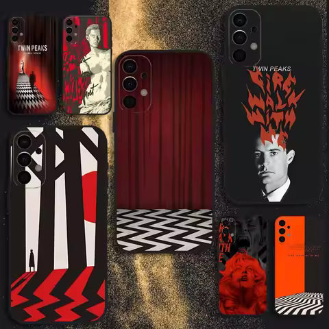 Twin Peaks Fire Walk with Me Phone Case For Samsung S25,S24,S21,S22,S23,S30,Ultra,S20,Plus,Fe,Lite,Note,10,9,5G Black Cover